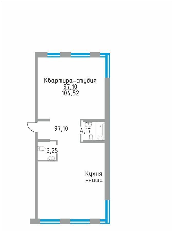 квартира г Самара Российская ул Ново-Садовая 120/122 фото 2