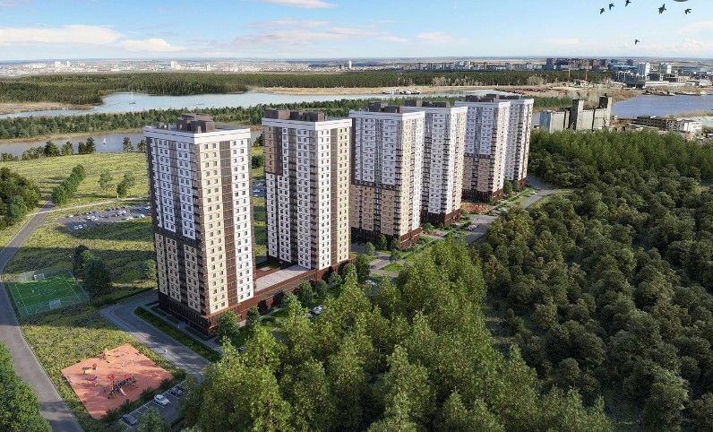 квартира г Тюмень р-н Ленинский ул Дамбовская 29 ЖК QUATTRO корп. 2 фото 6