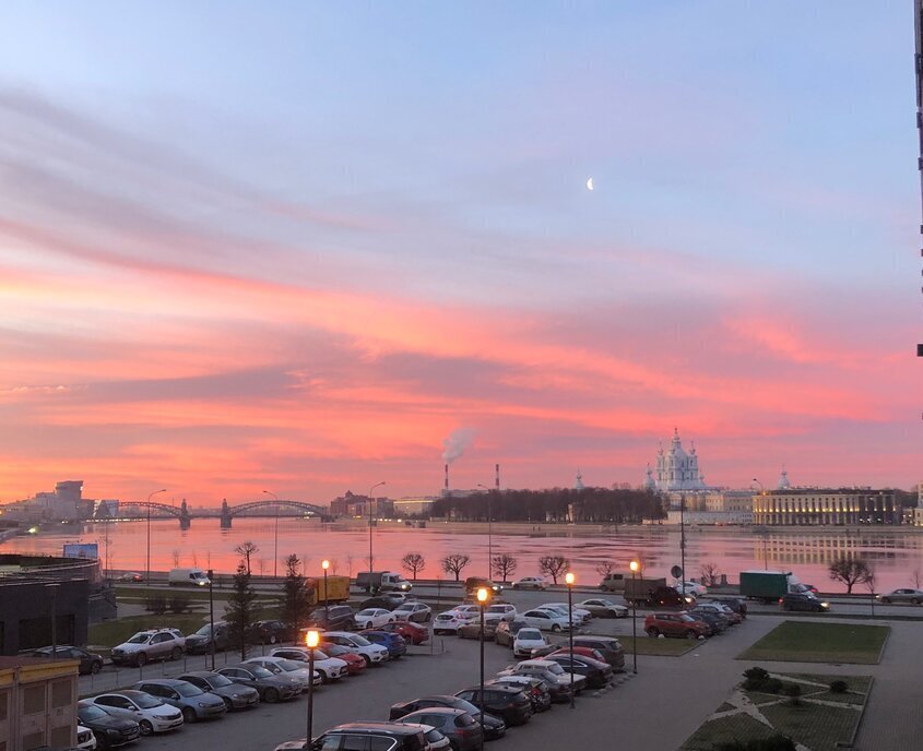 квартира г Санкт-Петербург метро Площадь Ленина пр-кт Пискарёвский 1 дом «Четыре горизонта» округ Большая Охта фото 17