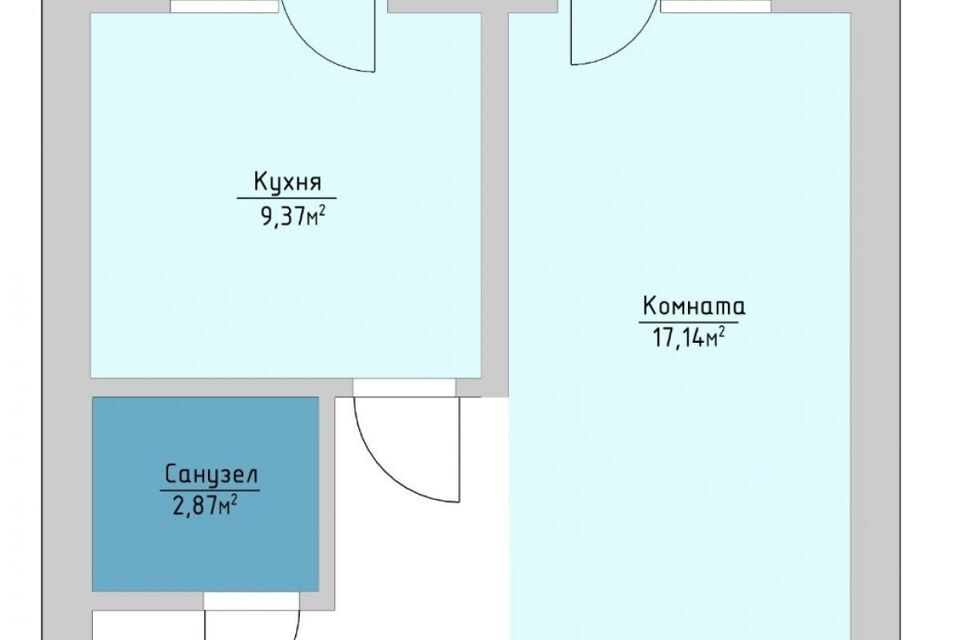 квартира р-н Динской п Южный ул Северная 40к/1 Южно-Кубанское сельское поселение фото 2