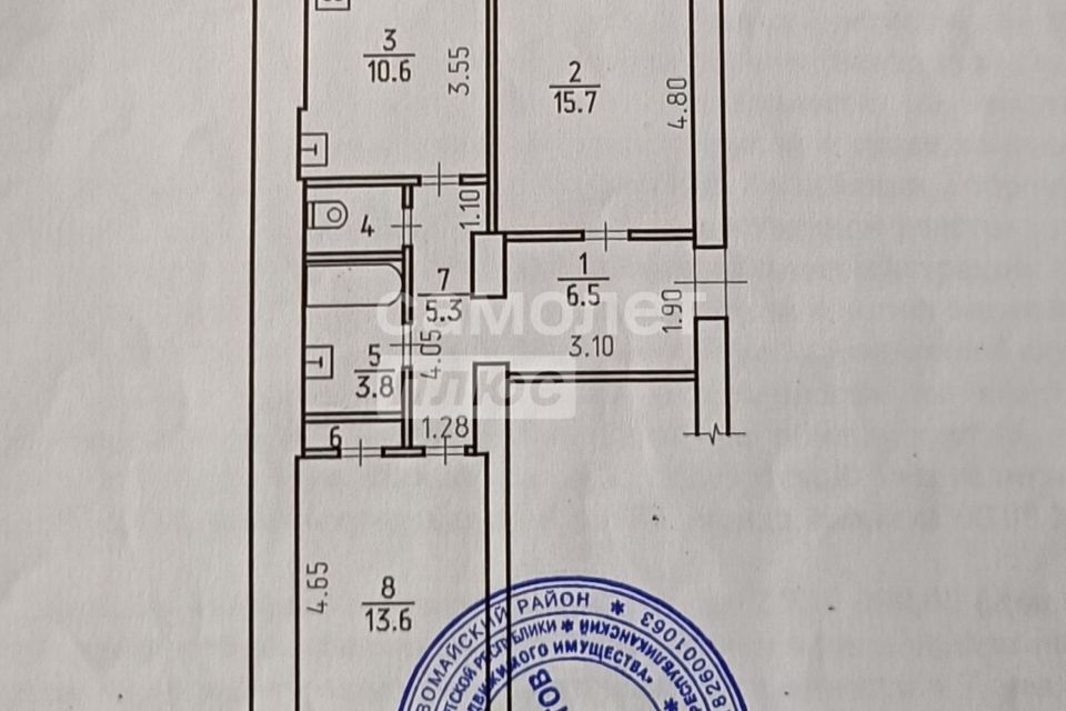 квартира г Ижевск р-н Октябрьский Центральный ул Пушкинская 215 городской округ Ижевск фото 10