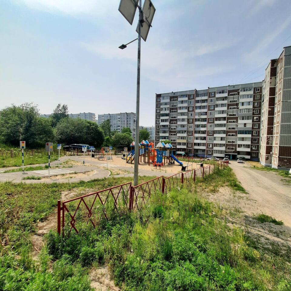 квартира г Амурск пр-кт Комсомольский 83 8-й микрорайон, Амурский район фото 17