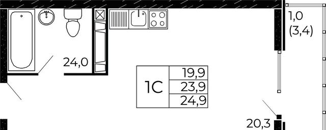 р-н Советский XI мкр, кв-л 11-6, стр. 11-6-1 фото