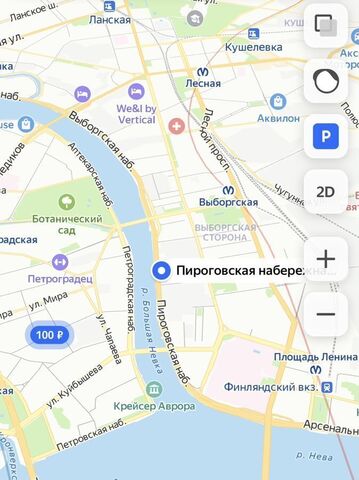 метро Выборгская Выборгская сторона наб Пироговская 17 округ Сампсониевское фото