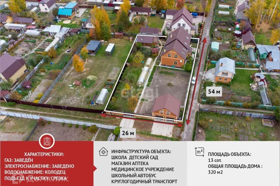 дом г Тюмень снт Медик ул Виноградная городской округ Тюмень фото 1