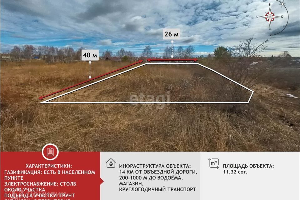 земля р-н Нижнетавдинский СНТ Лесная сказка фото 2