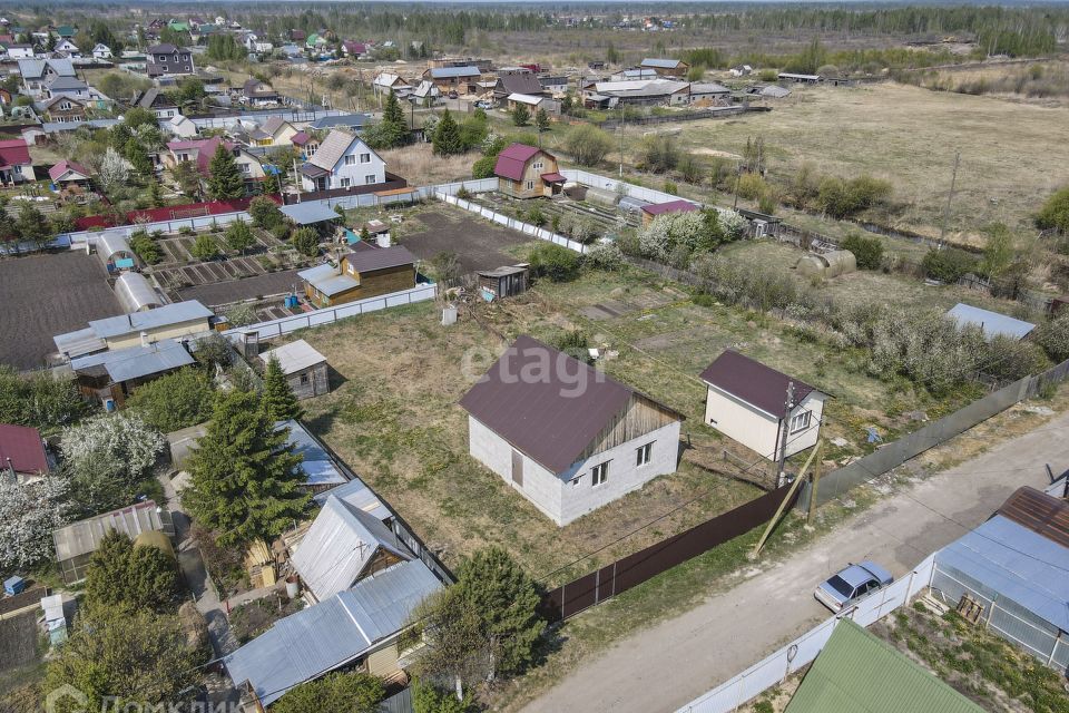 дом г Тюмень снт Липовый остров городской округ Тюмень, Восточная 2-я улица фото 4