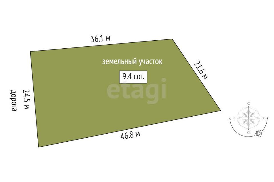 земля р-н Тюменский с Перевалово коттеджный посёлок Зубарево хаус фото 10