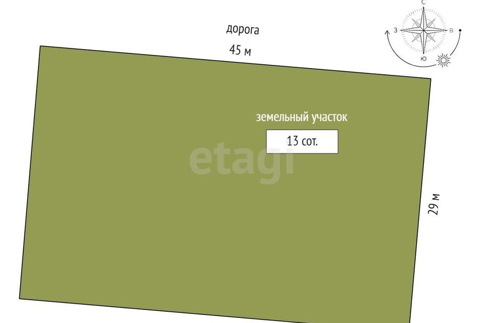 земля р-н Тюменский д Решетникова ул Сосновая Новотарманское сельское поселение фото 10