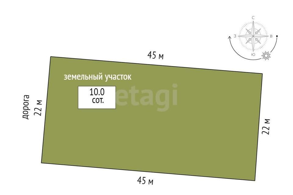 земля р-н Тюменский д Решетникова ул Сосновая Новотарманское сельское поселение фото 9