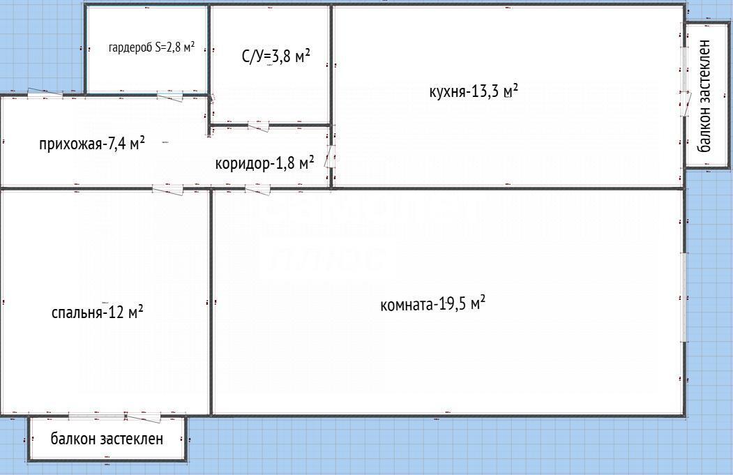 квартира г Краснодар ул им. Академика Лукьяненко П.П. 105 фото 11