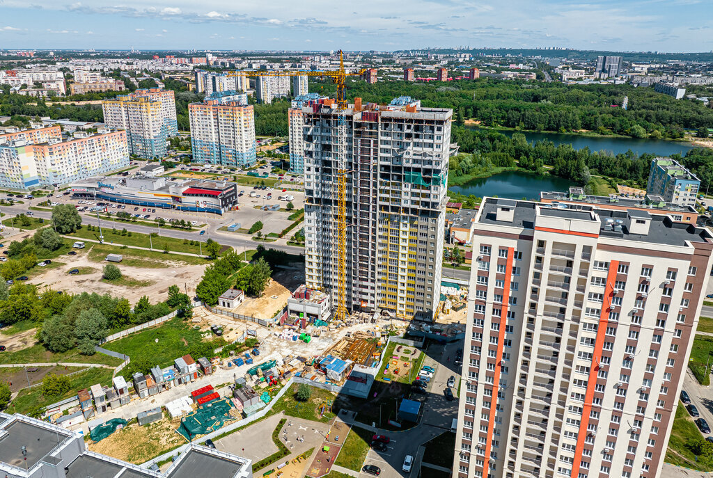 квартира г Нижний Новгород р-н Автозаводский Парк культуры ул Коломенская 8к/4 фото 9