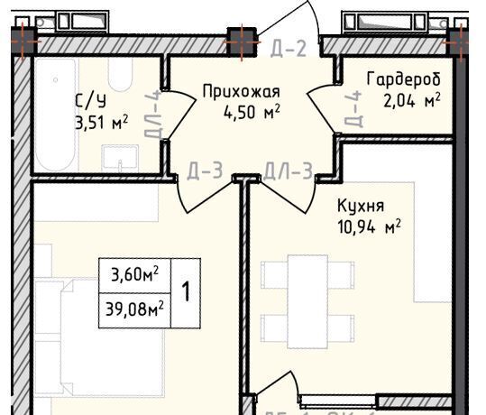 квартира г Дербент ЖК "Маяк" фото 1