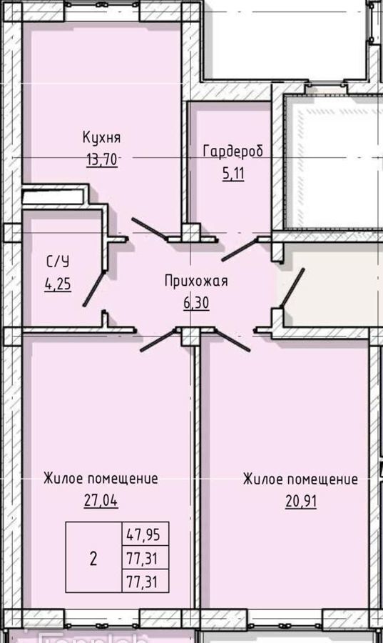 квартира г Нальчик Искож ул А.А.Кадырова 24 фото 1