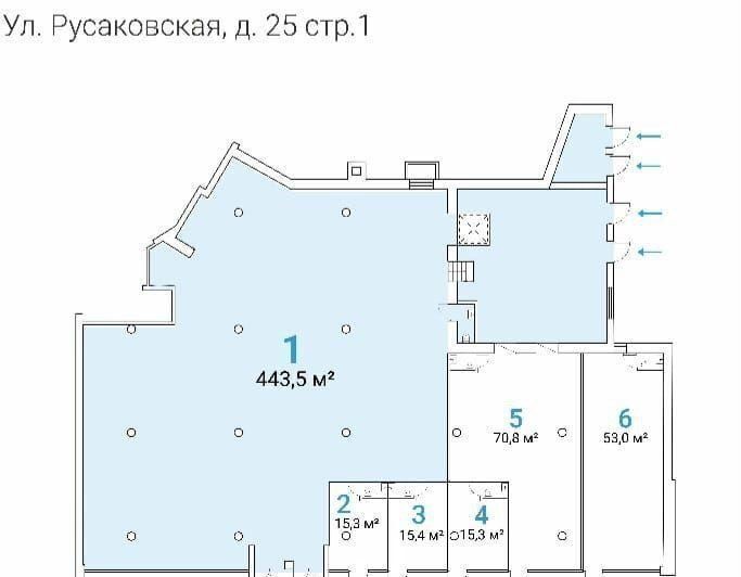 свободного назначения г Москва метро Сокольники ул Русаковская 25с/1 фото 8