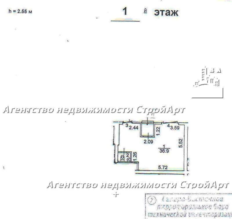 торговое помещение г Москва метро Тимирязевская ул Яблочкова 12 фото 17