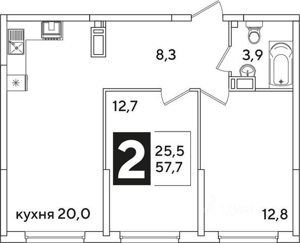 р-н Прикубанский ул им. Ивана Беличенко 89 ЖК «Самолет» фото