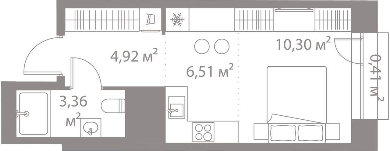 квартира г Москва проезд Каширский 25/1 Московская область фото 2