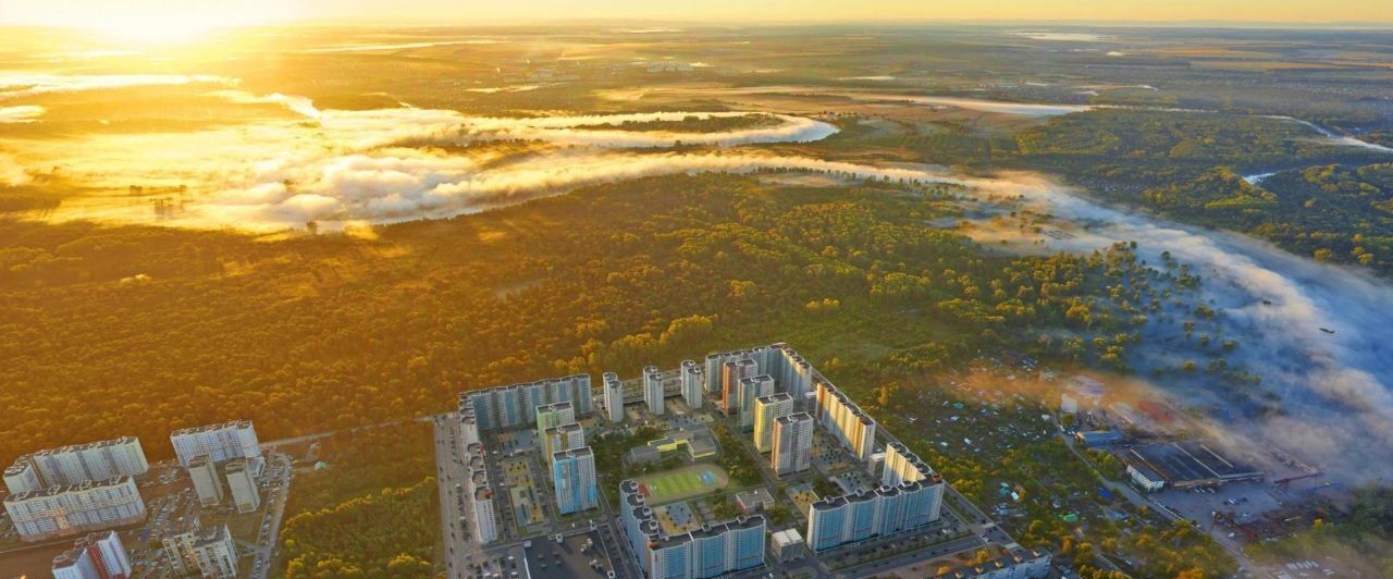 квартира г Уфа р-н Калининский микрорайон Инорс-4Б ЖК «Акварель» фото 1