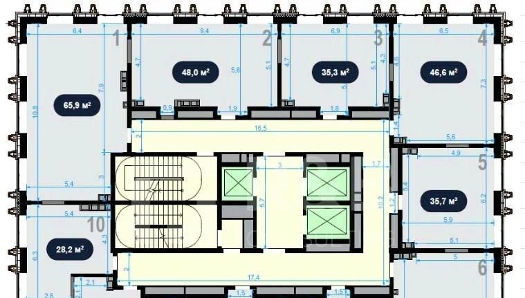 офис г Москва метро Водный стадион ул Выборгская 18 фото 21