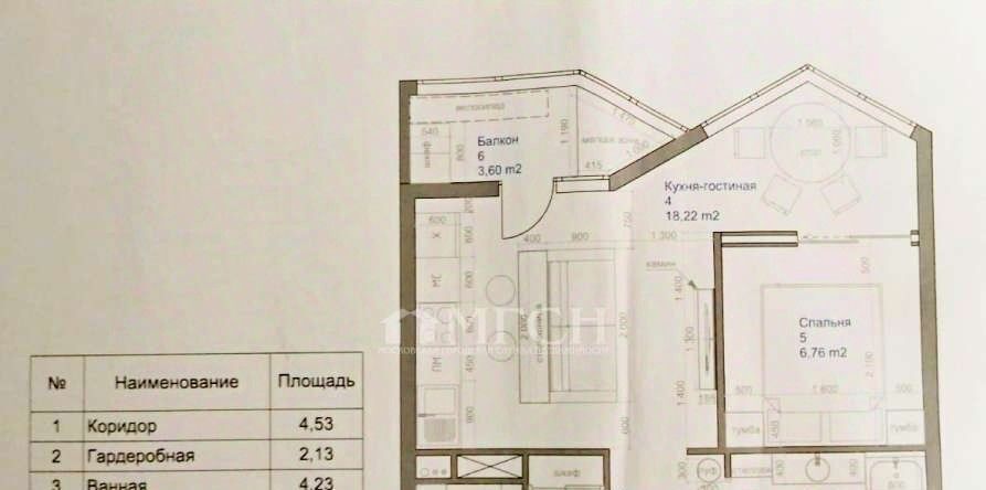 квартира г Москва район Нагатинский затон ул Корабельная 17к/3 муниципальный округ Нагатинский Затон фото 12