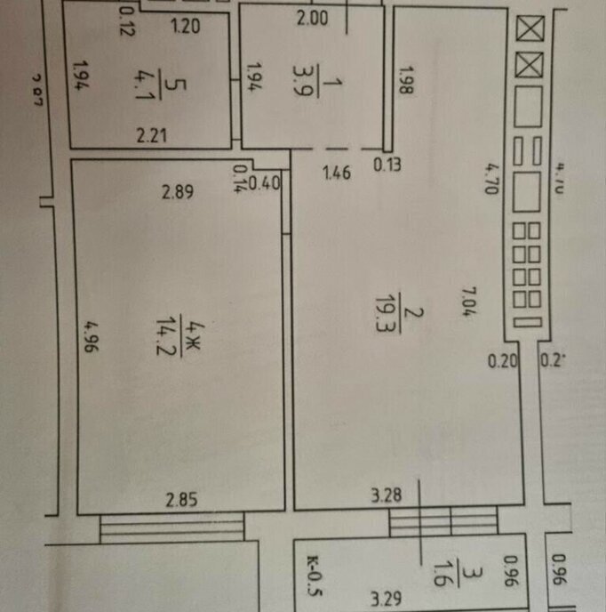 квартира г Калининград р-н Ленинградский ул Закатная 29к/2 фото 1