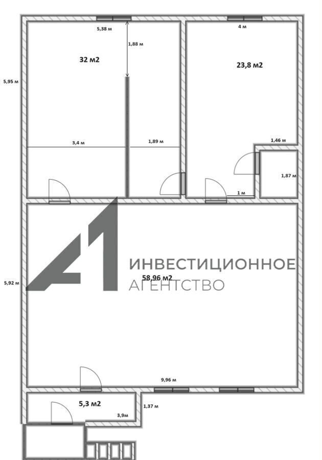 торговое помещение р-н Тюменский д Дударева проезд Академический 9 Тюмень фото 17