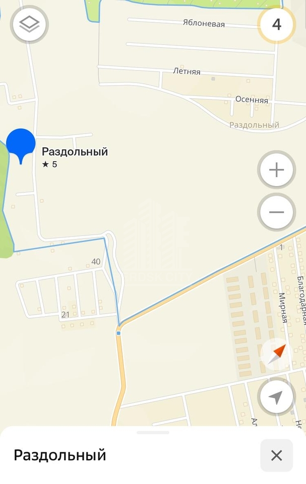 земля г Бердск городской округ Бердск, Жилой район Раздольный, улица А. Шкулова фото 4