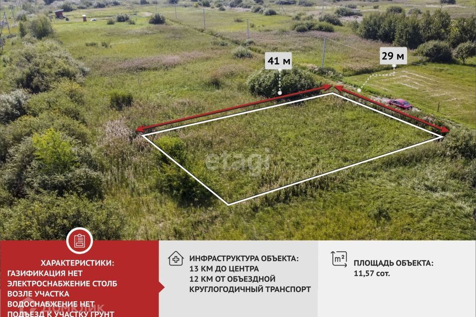 земля г Тюмень снт Поле чудес-2 ул Цветочная городской округ Тюмень фото 2