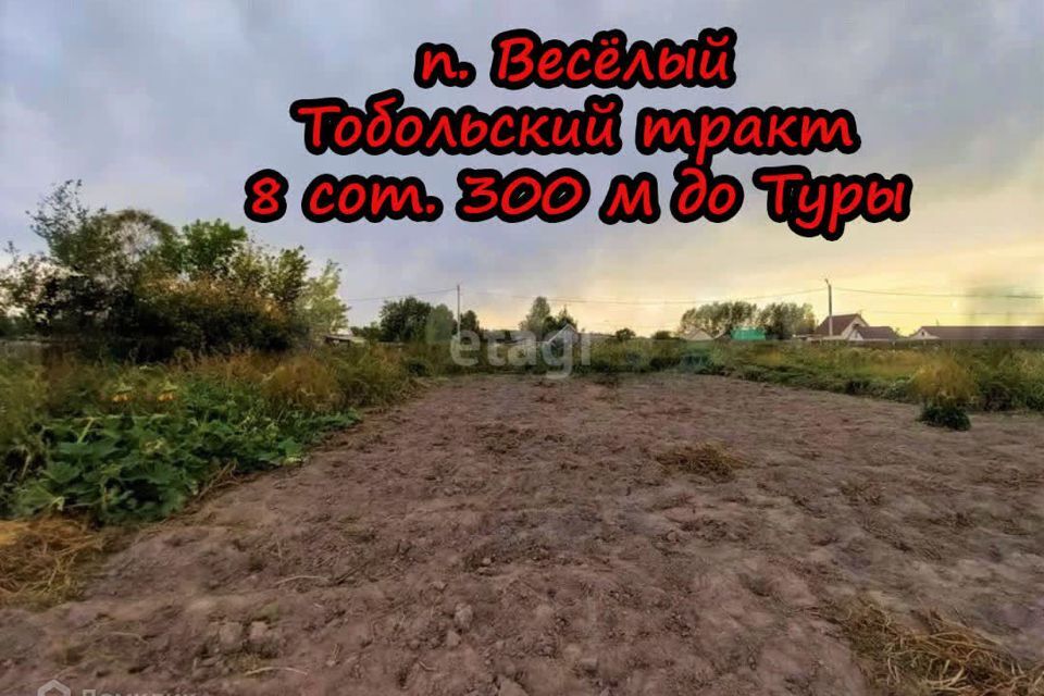 земля р-н Ярковский п Веселый ул Веселая фото 8