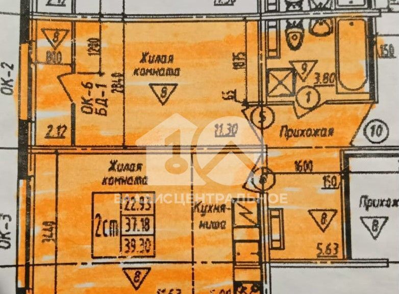 квартира г Новосибирск Золотая Нива ул В.Высоцкого 141 корп. 1 фото 7