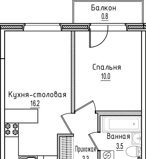 квартира р-н Старорусский г Старая Русса городское поселение город Старая Русса, Химмаш фото 3