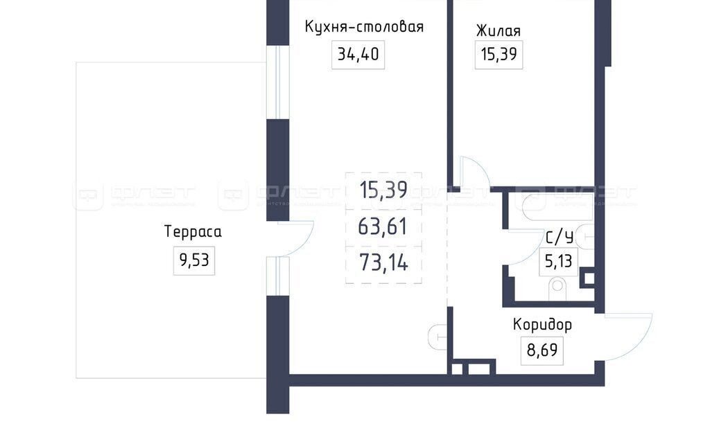 квартира г Казань метро Площадь Тукая р-н Вахитовский ул Габдуллы Тукая фото 1