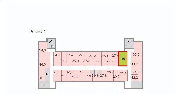 офис г Санкт-Петербург метро Елизаровская пр-кт Обуховской Обороны 76к/4 фото 2