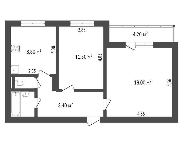 квартира г Тобольск мкр 7а 4 фото 21