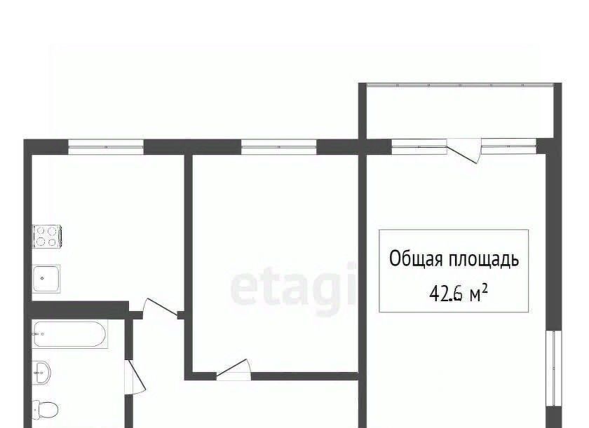 квартира г Новокузнецк р-н Заводской ул Тореза 24 фото 13