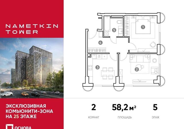 метро Новые Черемушки ул Намёткина «NAMETKIN TOWER» фото