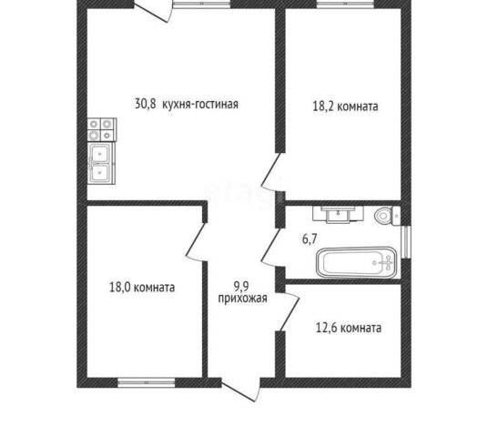 п Знаменский снт Краснодарсельмаш-2 Калиновая улица, 652 фото