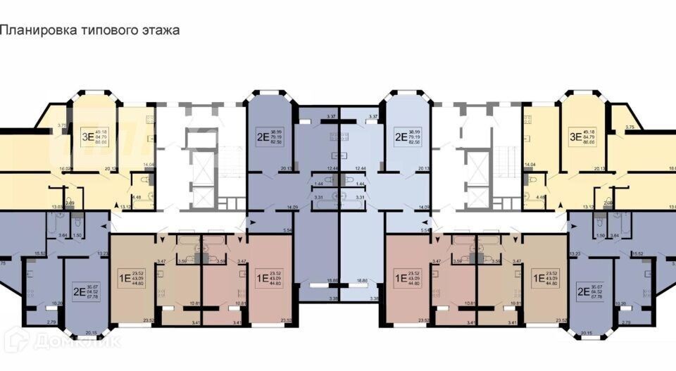 квартира г Липецк р-н Правобережный ул Дмитрия Фурсова 2 городской округ Липецк фото 5