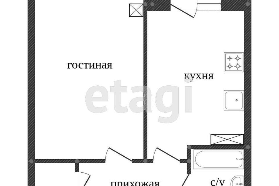 квартира г Нефтеюганск мкр 17-й 4 Нефтеюганский район фото 1