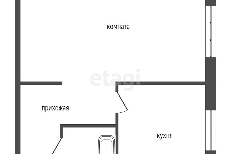 квартира г Красноярск р-н Кировский ул Транзитная 22 городской округ Красноярск фото 1