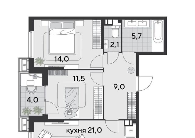 р-н Прикубанский ЖК «Парк Победы» фото