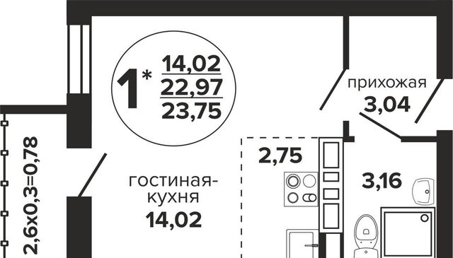 р-н Прикубанский дом 257/7 блок-секция 1а-4а фото