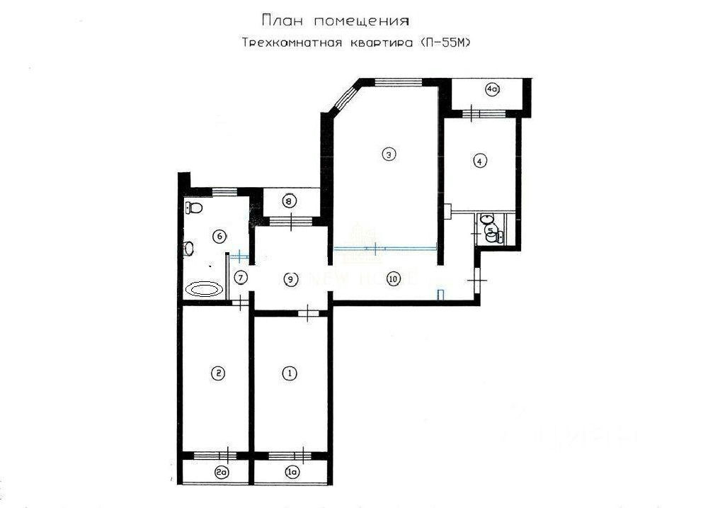 квартира г Москва метро Бунинская аллея ул Академика Семёнова 3 обл Московская фото 6