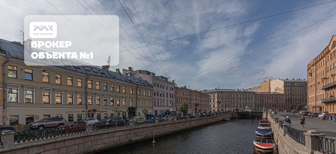 квартира г Санкт-Петербург метро Садовая наб Канала Грибоедова 68 фото 25