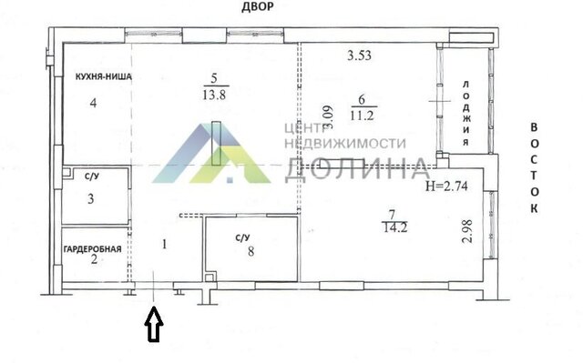 р-н Советский дом 66 микрорайон «Долина» фото