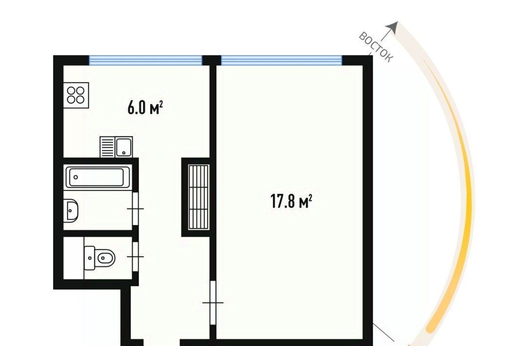 квартира р-н Всеволожский г Сертолово Озерки, ул. Молодцова, 3 фото 23