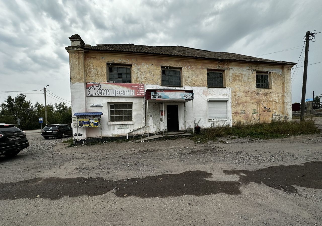 торговое помещение р-н Балейский г Балей ул Советская 34 городское поселение Балей фото 1