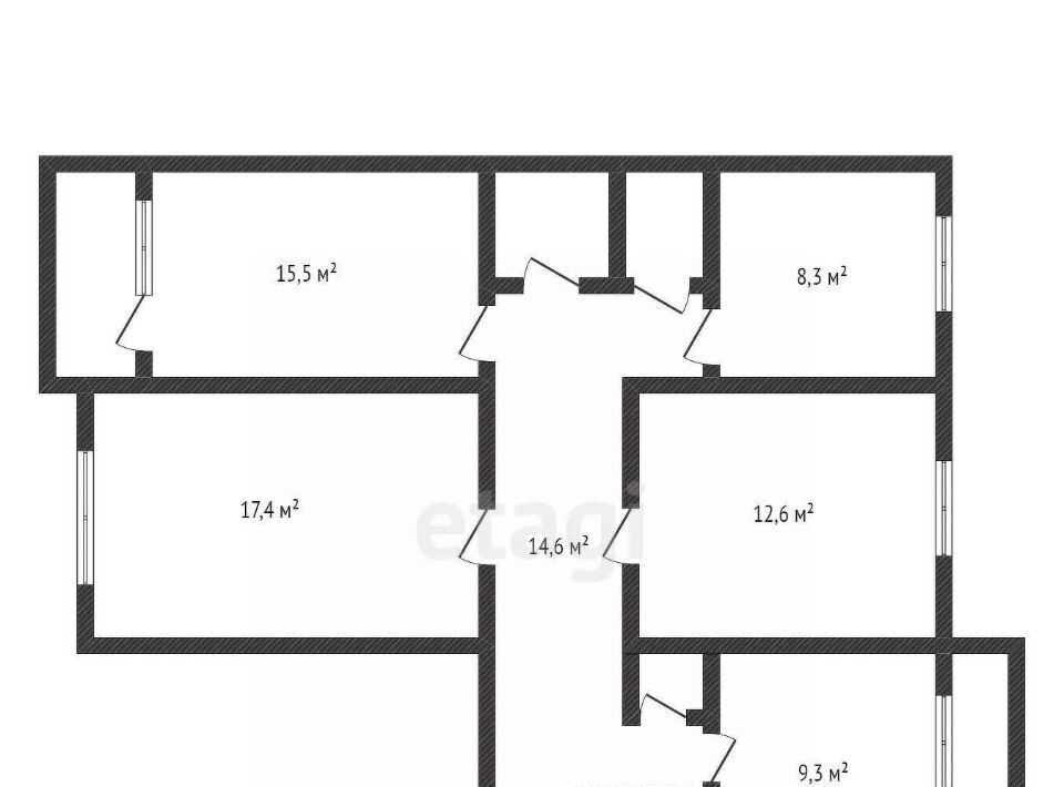 квартира г Махачкала р-н Кировский ул Магомедтагирова 161 фото 19