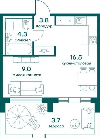 ЖК «Равновесие» с/п Жаворонковское, корп. 1, Лесной Городок фото